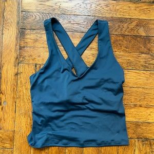 Girlfriend Collective Zoe Superstretch Tank — Blue